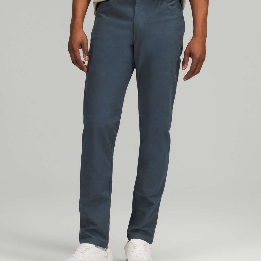 Lululemon ABC Pant Slim Utilitech Iron Blue Sz 31